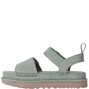 UGG WOMENS ANKLE STRAP SANDAL - ARTICHOKE GREEN